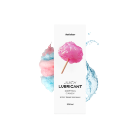 Lubrifiant à base d'eau Barbe à papa 300 ml Satisfyer 